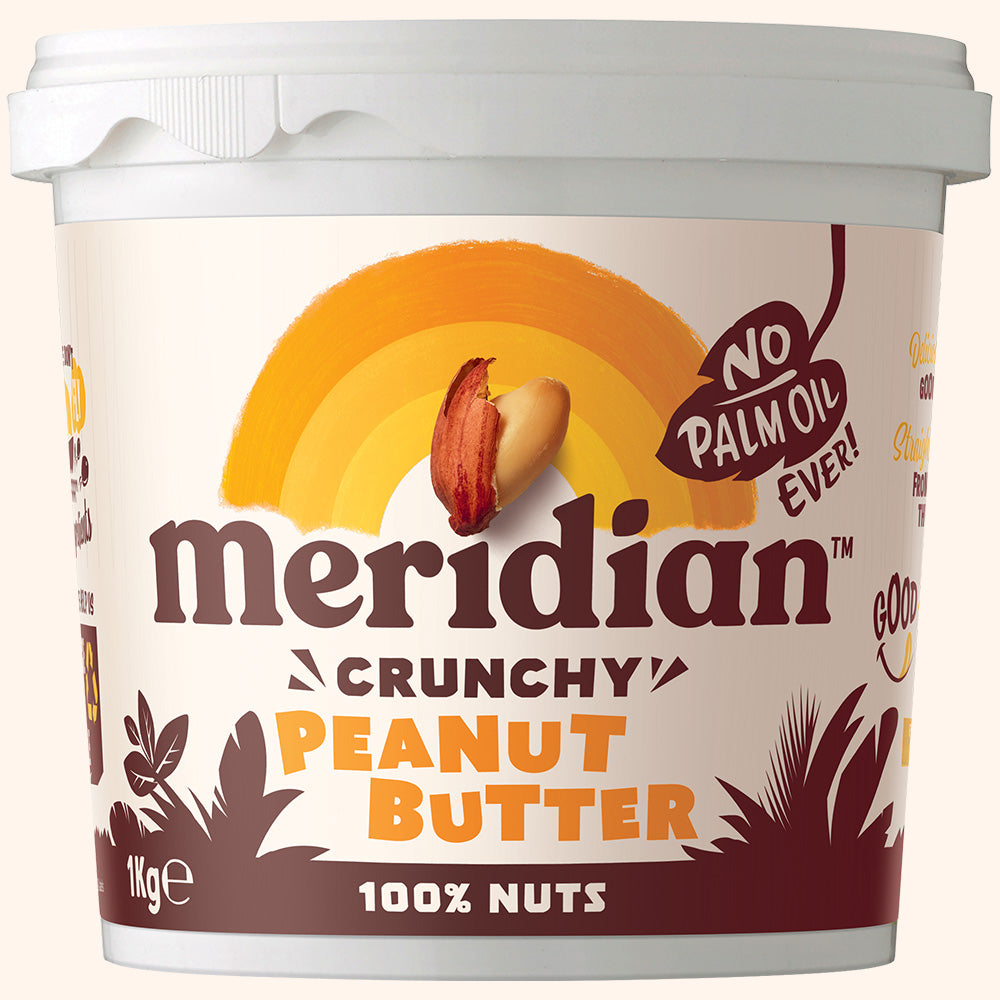 Meridian Crunchy Peanut Butter 1kg Tub