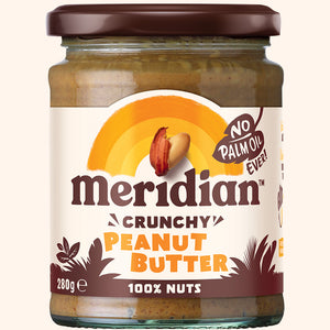 Meridian Crunchy Peanut Butter 280g Jar