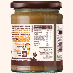 Meridian Crunchy Peanut Butter 280g Jar