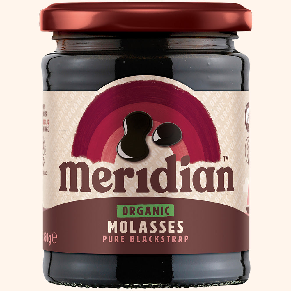 Meridian Organic Pure Blackstrap Molasses 350g Jar