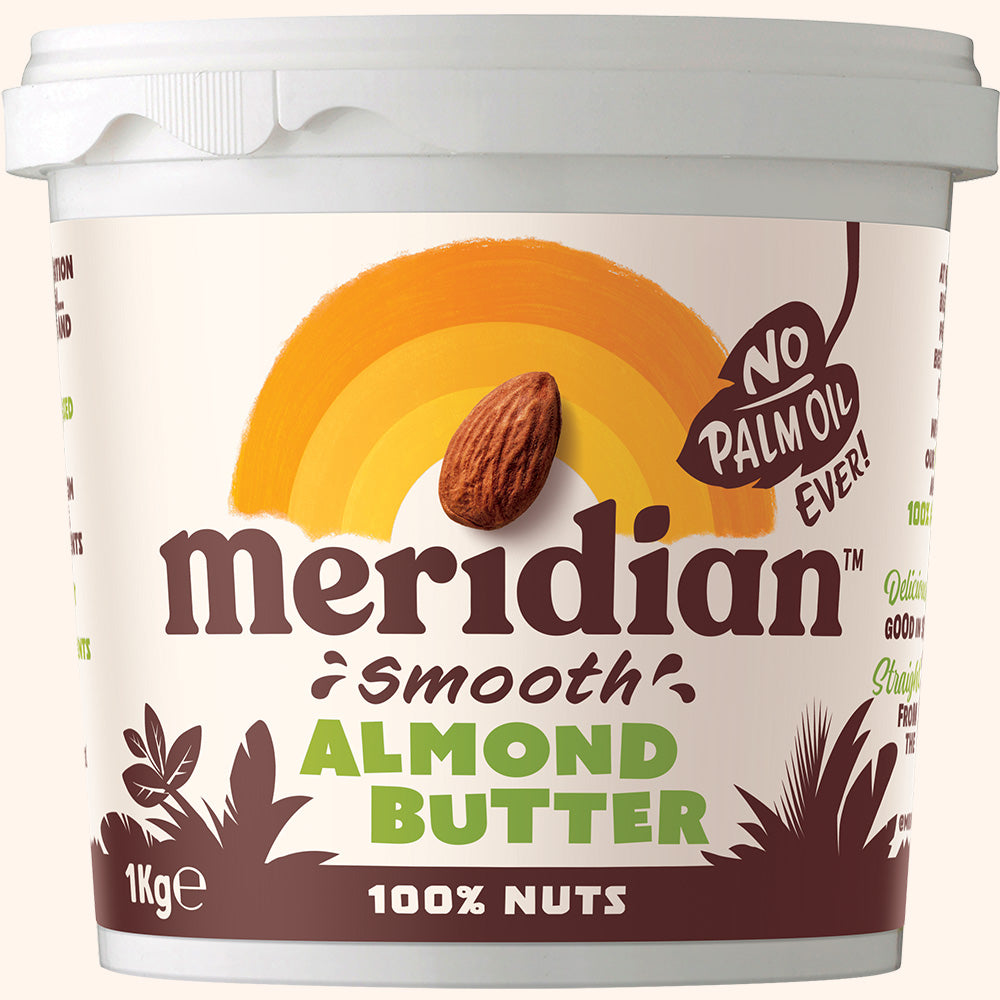 Meridian Smooth Almond Butter 1kg Tub