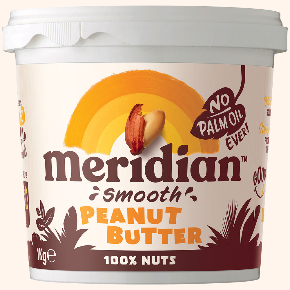 Meridian Smooth Peanut Butter 1kg Tub