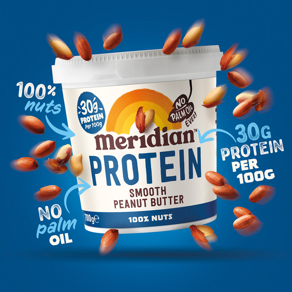 NEW - Meridian Smooth Protein Peanut Butter 700g