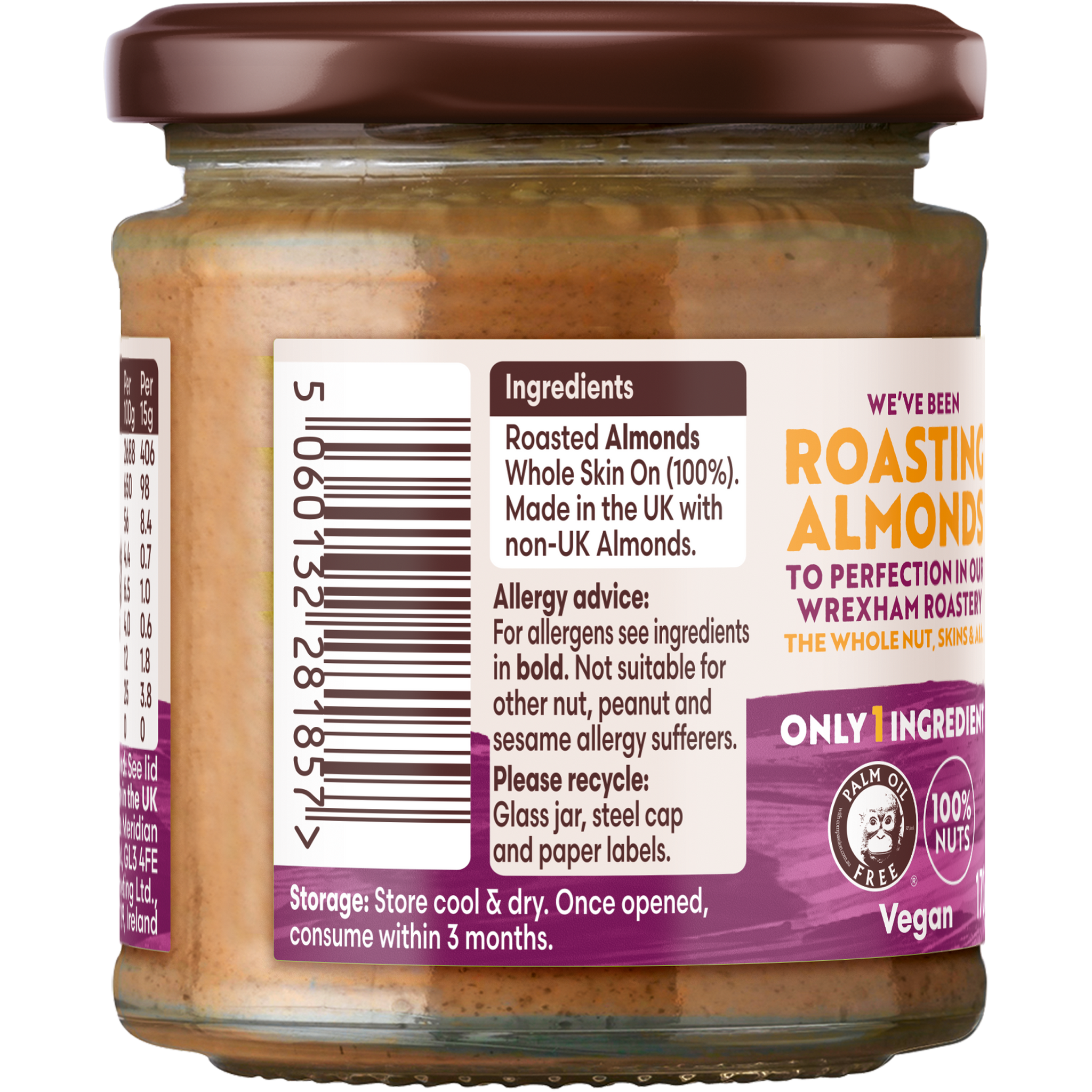Crunchy Almond Butter 170g