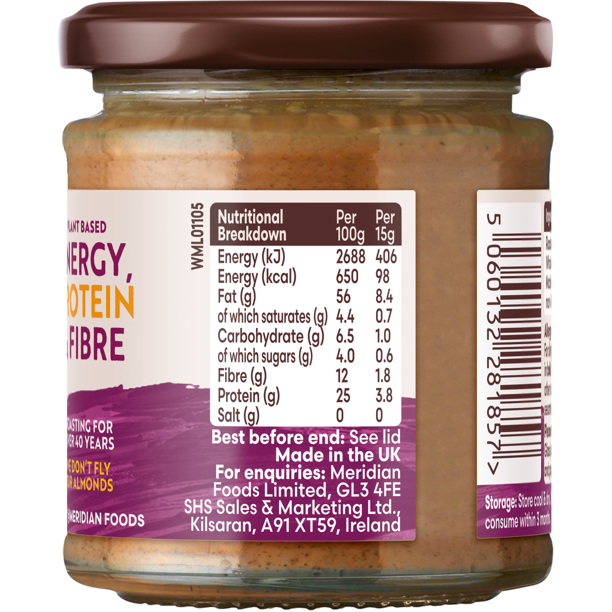 Crunchy Almond Butter 170g