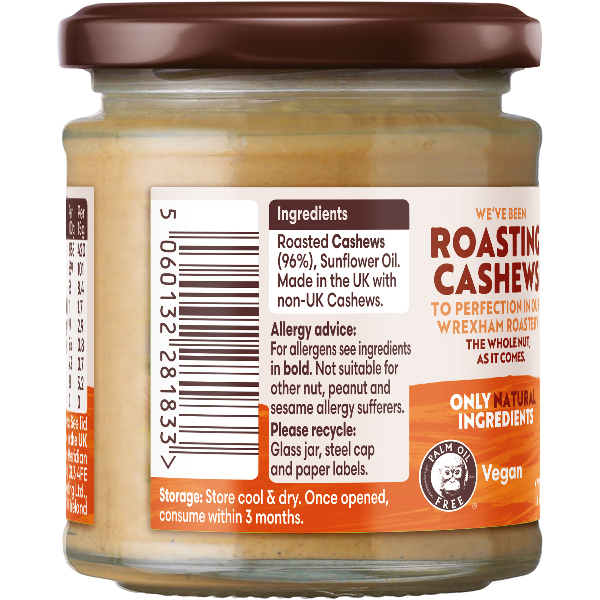 Crunchy Cashew Butter 170g