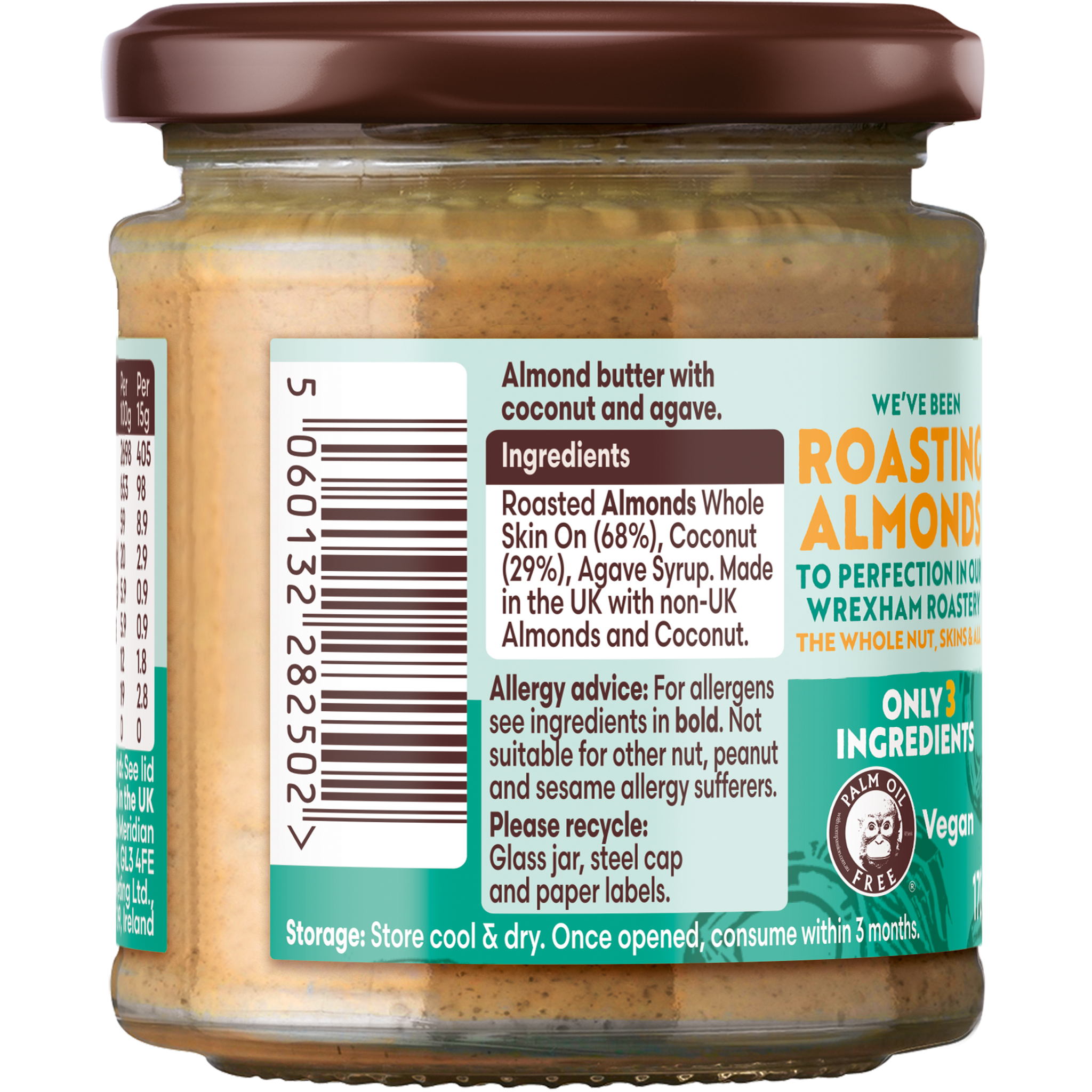 Coconut & Almond Butter 170g