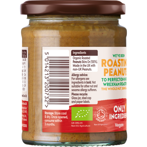 Organic Crunchy Peanut Butter 280g