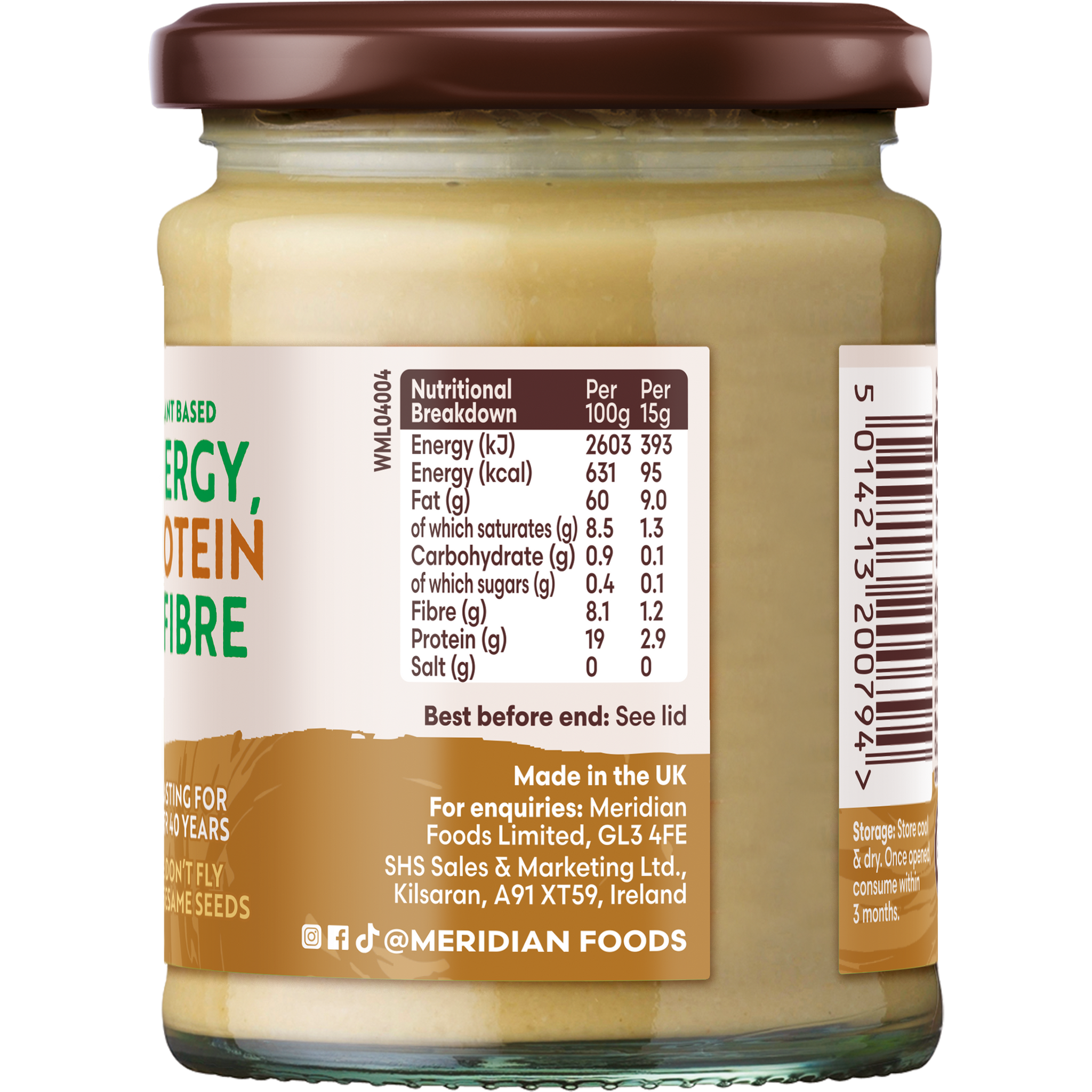 Organic Light Tahini 270g