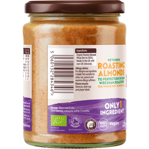 Organic Smooth Almond Butter 470g