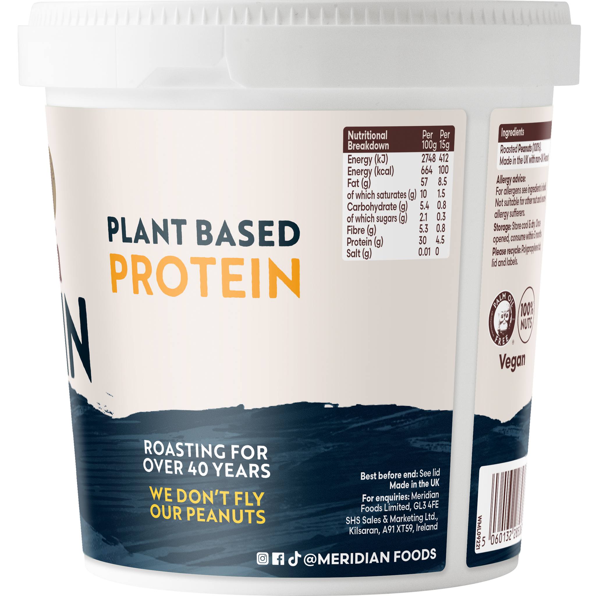Smooth Protein Peanut Butter 700g