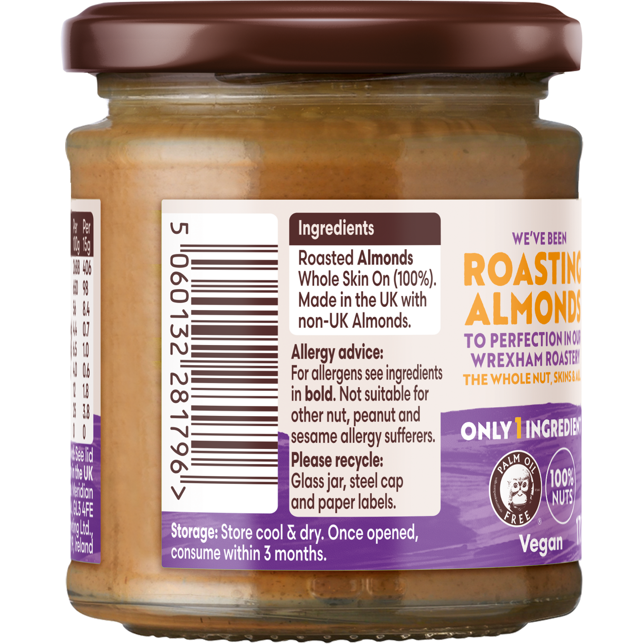 Smooth Almond Butter 170g