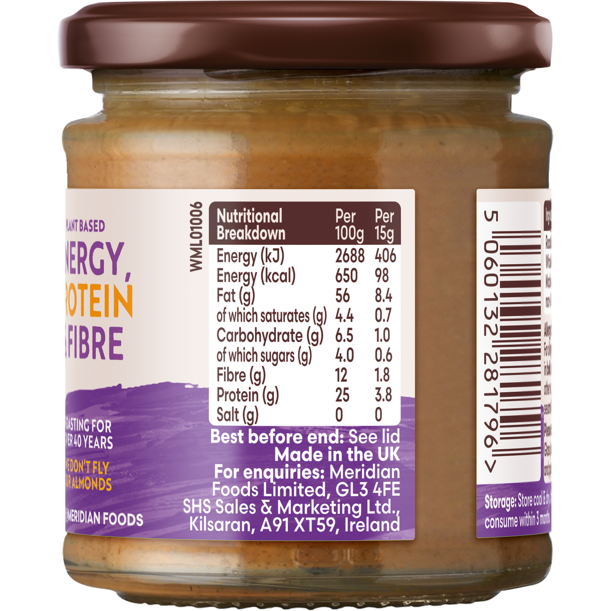 Smooth Almond Butter 170g