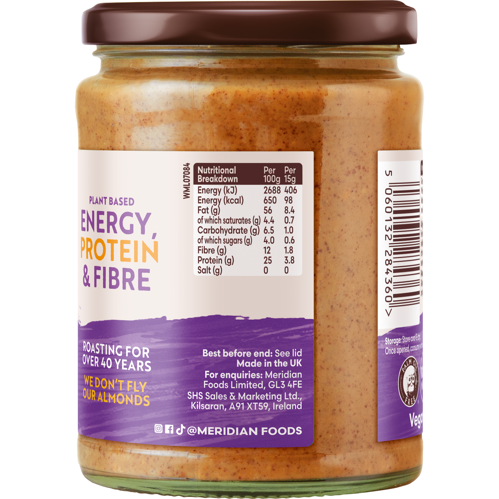 Smooth Almond Butter 470g