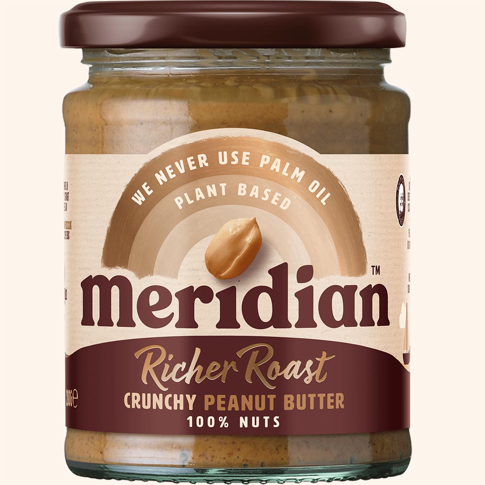 Meridian Richer Roast Crunchy Peanut Butter 280g