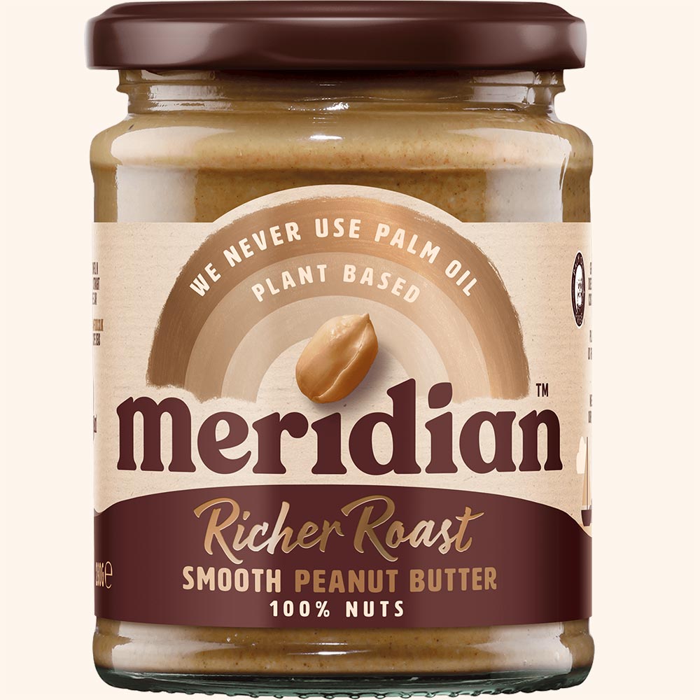 Meridian Richer Roast Smooth Peanut Butter 280g