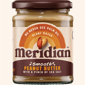 Meridian Smooth Peanut Butter with a pinch of sea salt 280g